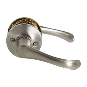 Grapevine Passage Door Handle Satin Nickel