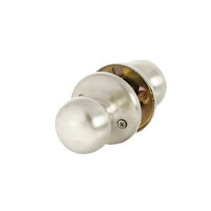 Fairfax Passage Door Knob Satin Nickel