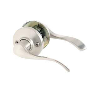 Belmont Passage Door Handle Satin Nickel