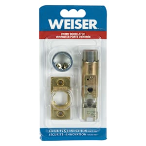 Entrance Knob Replacement Latch Brass