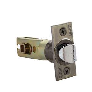 Wave Passage Door Handle Antique Brass