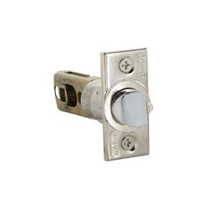 Classic Keyed Entry Door Handle Satin Nickel