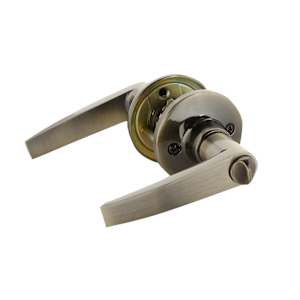 Classic Bathroom Door Handle AntiqueBrass