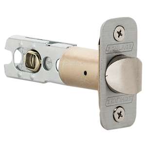 Seville Passage Door Handle Satin Nickel