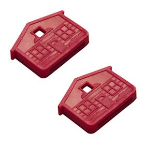 Capuchons pour clés Maison Pqt/2