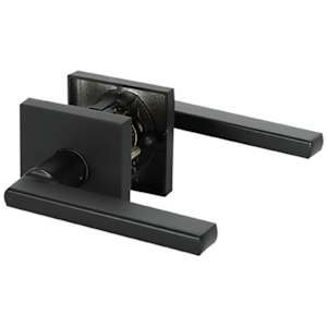 Halifax Passage Door Handle Black