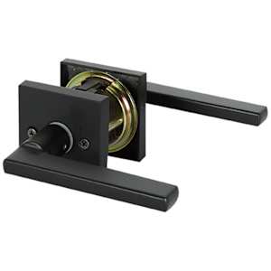 Halifax Passage Door Handle Black