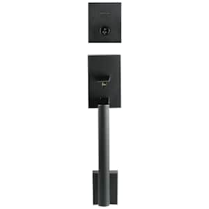 San Clemente Entry Key Handleset Door Black