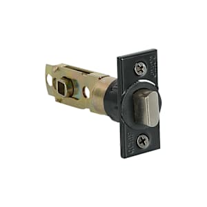 Poignée de porte de salle de bains bec-de-cane  Classic noire