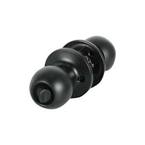 Bathroom Door Knob Black