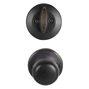 Kingsway Entry Key Handleset Door Venetian Bronze