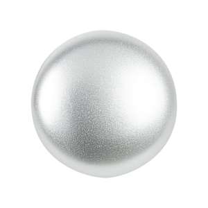 Lorette Plastic Cabinet Knob Satin Chrome 30 mm