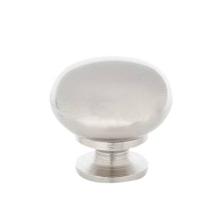 Buffalo Metal Cabinet Knob Brushed Nickel 31 mm