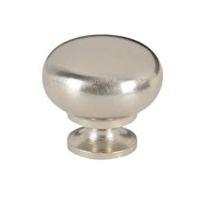 Buffalo Metal Cabinet Knobs Brushed Nickel 32 mm Pkg/10