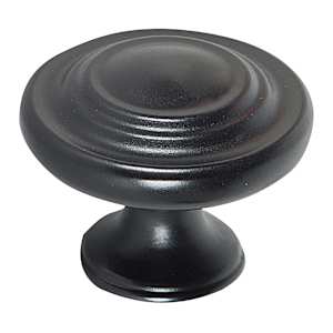 Notre-Dame  Metal Cabinet Knob Black 34 mm