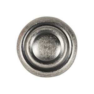 Provence Metal Cabinet Knob Pewter  33 mm