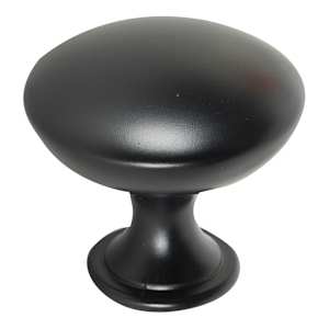 Copperfield Metal Cabinet Knob Black 30 mm