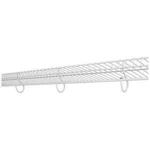 Perma-Slide Mesh Linen Shelf with Hanger 12 in. x 6 ft.