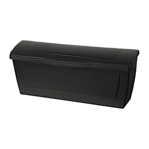 Moulded Plastic Mailbox Black
