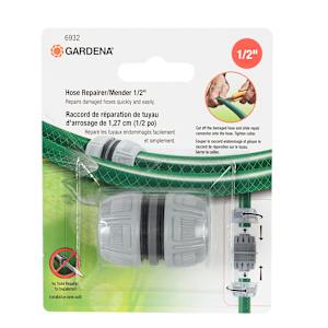 GARDENA Hose Repair Connector - 1/2 in.