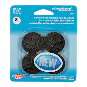 Surface Grip Non-Slip Pads 1 1/2 in. Pkg/8