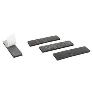 Coussins antidérapants 1 po x 3 3/4 po Pqt/4