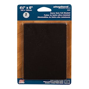Felt Gard Felt Pad 4-1/4 in. x 6 in. Pkg/2