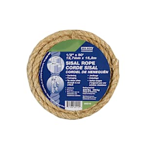 Sisal Rope 1/2 in. x 50 ft.