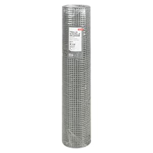 Treillis métallique galvanisé 3 pi x 50 pi (Carreaux 1/2 po)