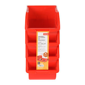 Ensemble de 4 casiers de rangement