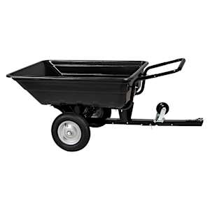 NEKTRA ATV  and lawn tractor tipping Trailer Black
