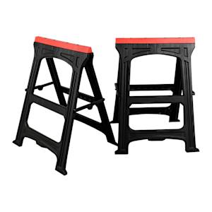 WULKEN 2-Pc. Folding Sawhorse Set22 in.