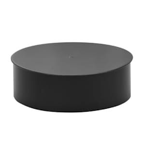 Bouchon uni pour tuyau de poêle 6 po