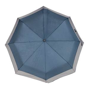 Grey and Blue Umbrella 42 7/8 in.