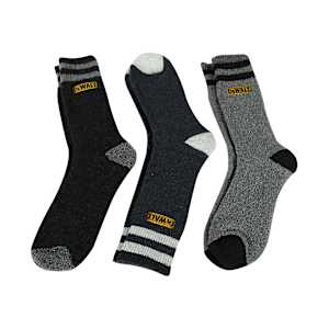 DEWALT Thermal Work Socks Large Pkg/3