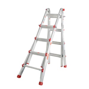 NEKTRA Multi-Purpose Aluminum Ladder 17 ft. Grade 1
