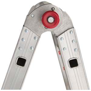 NEKTRA Multi-Purpose Aluminum Ladder 17 ft. Grade 1