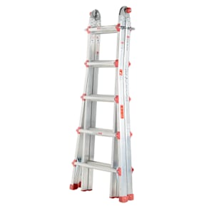 Échelle-escabeau en aluminium 21 pi grade 1 NEKTRA