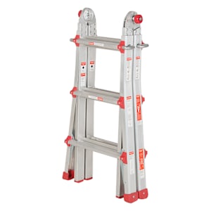 Échelle-escabeau en aluminium 13 pi grade 1 NEKTRA