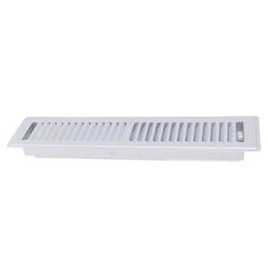 Registre de plancher 2 1/4 po x 14 po