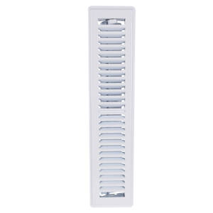 Registre de plancher 2 1/4 po x 14 po