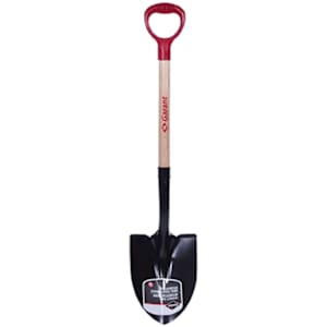 GARANT Round Hardened Steel Shovel with Wooden Handle 39 1/2 in.