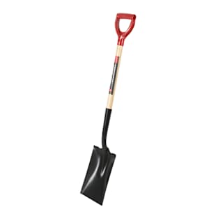 GARANT Square Garden Shovel  Hardened Steel with Wooden Handle 42 in.