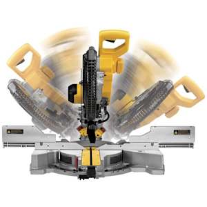 Scie à onglets composés 12 po DEWALT