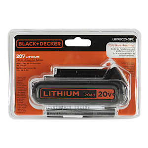 Black&Decker 20 V Max Battery 2.0 Ah