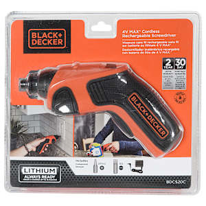4 V Max Lithium Cordless Screwdriver
