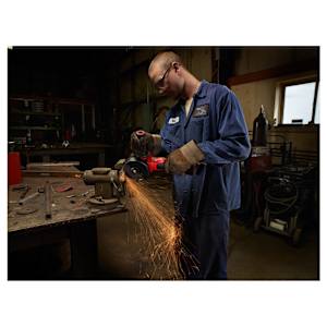 Meuleuse sans fil 4 1/2 po / 5 po 18 V outil seul MILWAUKEE