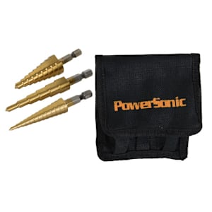 3-Pc. Step Drill Bit Set