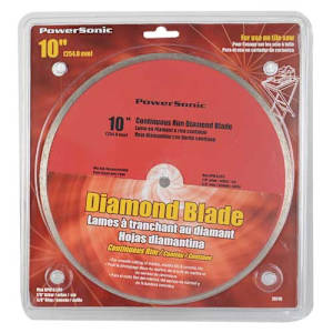 Diamond Saw Blade 10 in. Continuous Rim