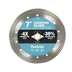 MAKITA Diamond Saw Blade 7 in. Turbo Rim